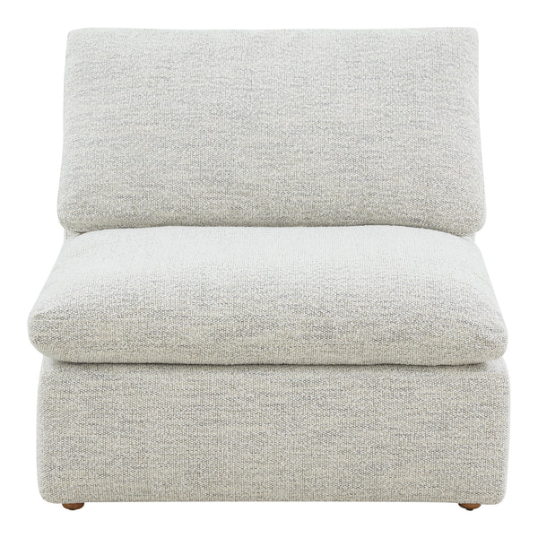 Moe's Home Terra Condo Slipper Chair Performance Fabric Coastside Sand YJ-1013-49