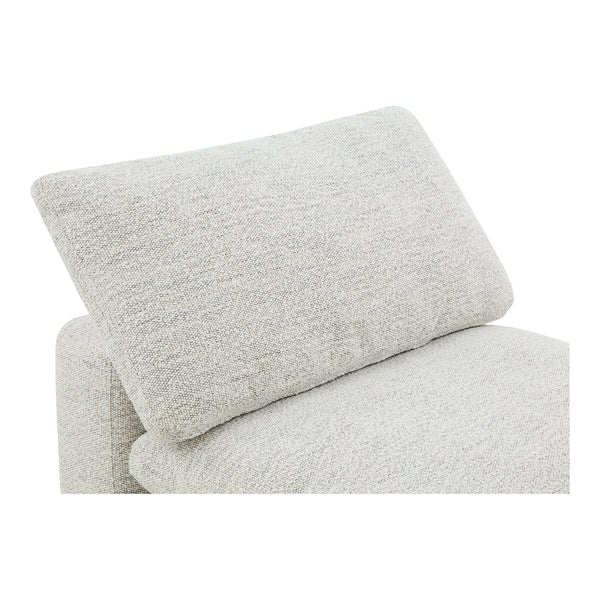 Moe's Home Terra Condo Slipper Chair Performance Fabric Coastside Sand YJ-1013-49