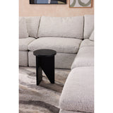 Moe's Home Terra Condo Slipper Chair Performance Fabric Coastside Sand YJ-1013-49