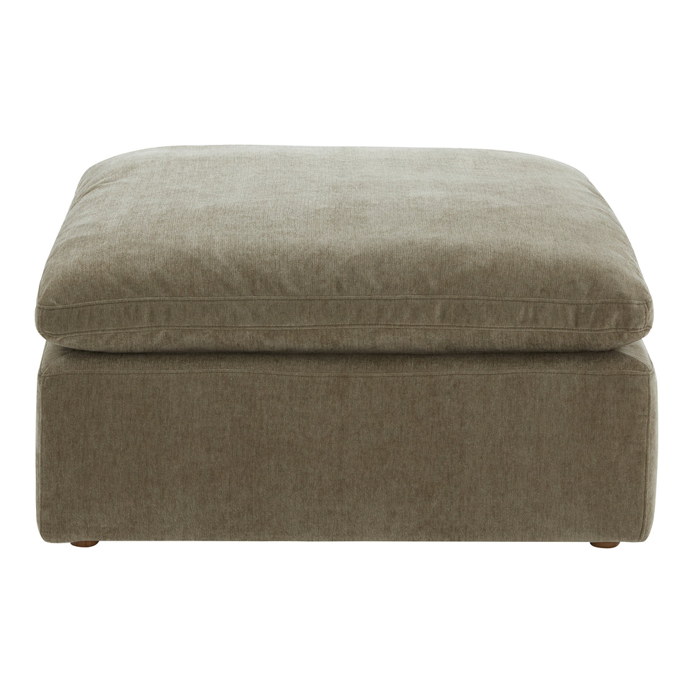 Moe's Home Terra Ottoman Performance Fabric Desert Sage YJ-1014-16