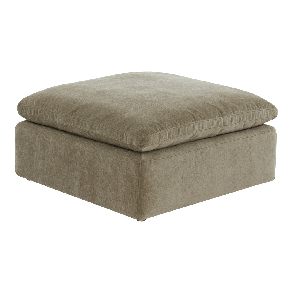 Moe's Home Terra Ottoman Performance Fabric Desert Sage YJ-1014-16