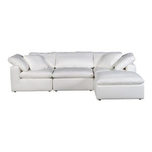 Moe's Home Terra Condo Lounge Modular Sectional Livesmart Fabric Cream