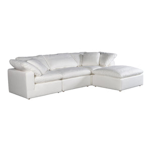 Moe's Home Terra Condo Lounge Modular Sectional Livesmart Fabric Cream