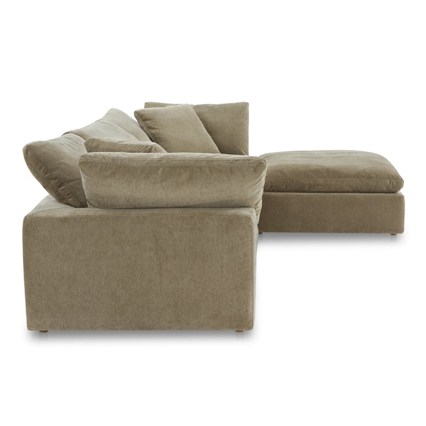 Moe's Home Terra Lounge Modular Sectional Performance Fabric Desert Sage YJ-1015-16