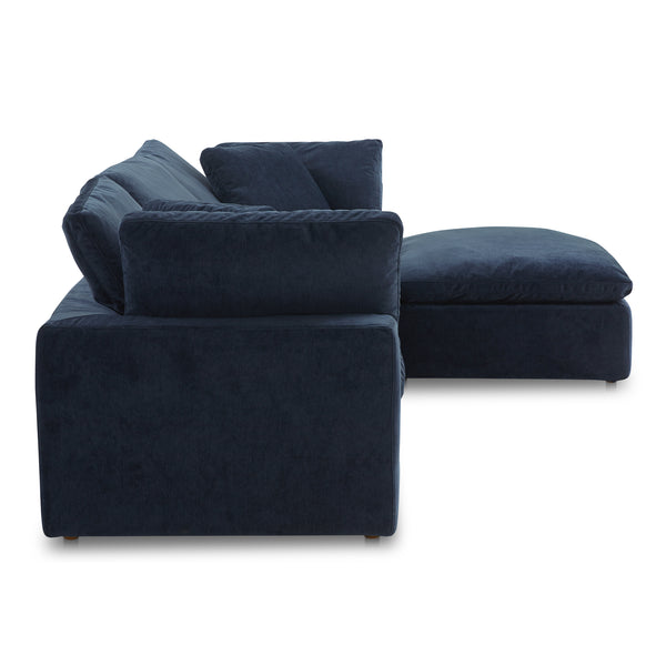 Moe's Home Terra Lounge Modular Sectional Performance Fabric Nocturnal Sky YJ-1015-46