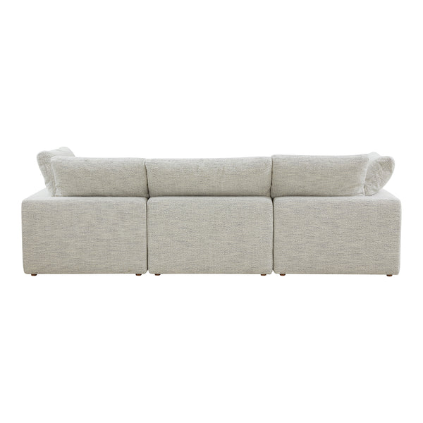 Moe's Home Terra Condo Lounge Modular Performance Fabric Coastside Sand YJ-1015-49