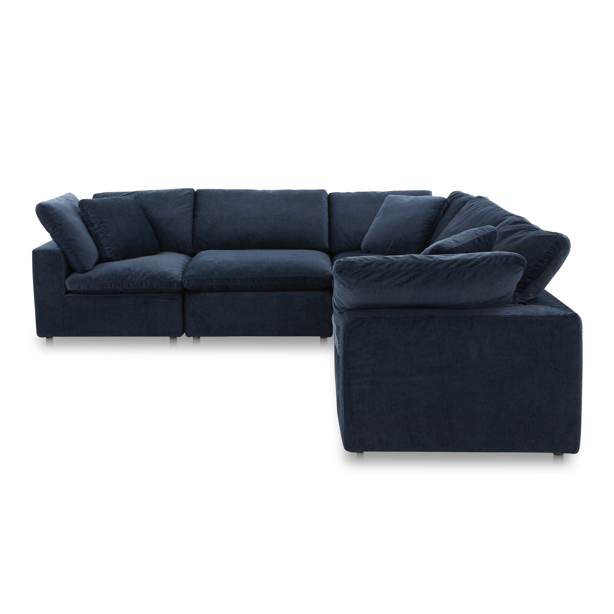 Moe's Home Terra Modular Sectional Sofa with Ottoman