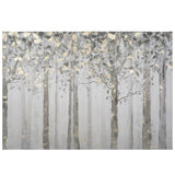 Yosemite Home Decor Grey And Yellow Trees YJ9378A-YHD