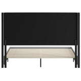 English Elm EE2956 Modern Upholstered Platform Bed Gray EEV-17310