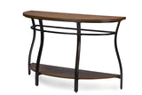 Newcastle Wood and Metal Console Table