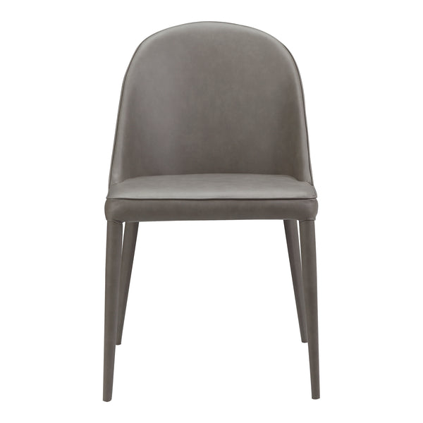 Moe's Home Burton Pu Dining Chair Grey
