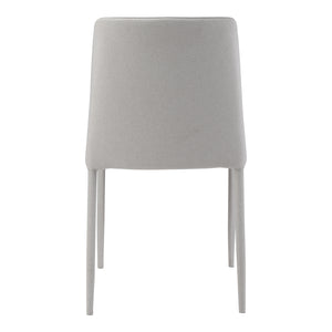 Moe's Home Nora Fabric Dining Chair Light Grey-M2
