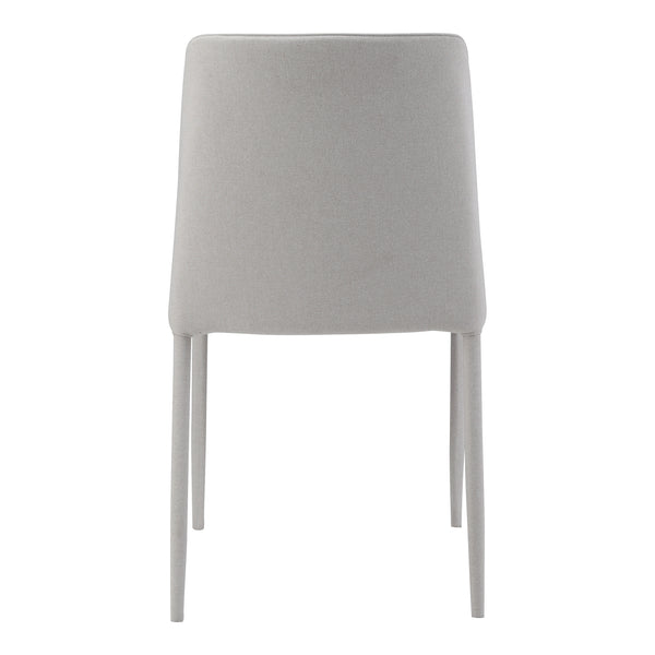 Moe's Home Nora Fabric Dining Chair Light Grey-M2