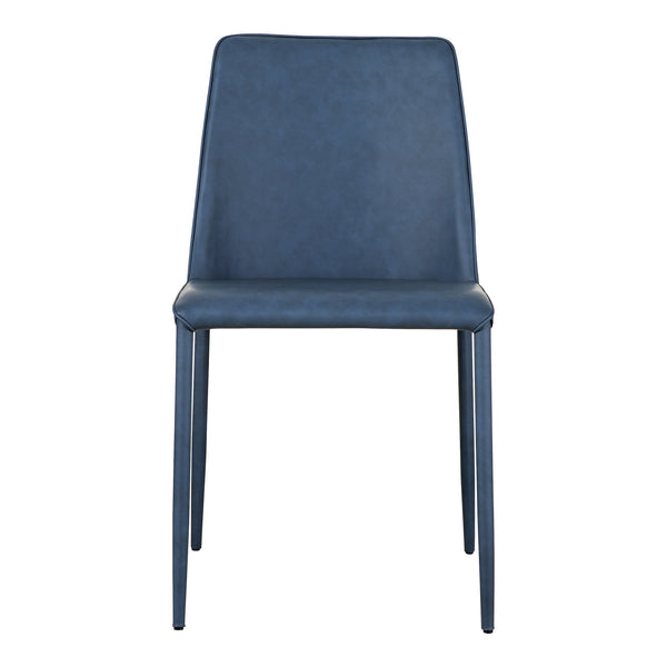 Nora Dining Chair Ocean Cavern Grey Vegan Leather Set Of Two