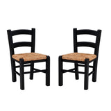 Jillian Kids Chairs Black Set of 2