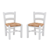 Jillian Kids Chairs White Set of 2