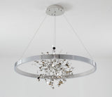 Bethel Chrome LED Chandelier in Stainless Steel & Aluminum