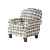 Fusion 532-C Transitional Accent Chair 532-C Brock Berber Accent Chair