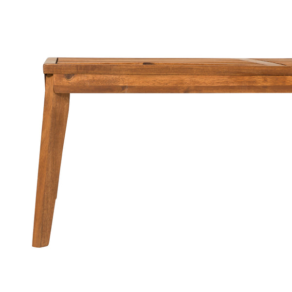 Walker Edison Zander Modern/Contemporary Modern Outdoor Zander Coffee Table ZAN8LBR