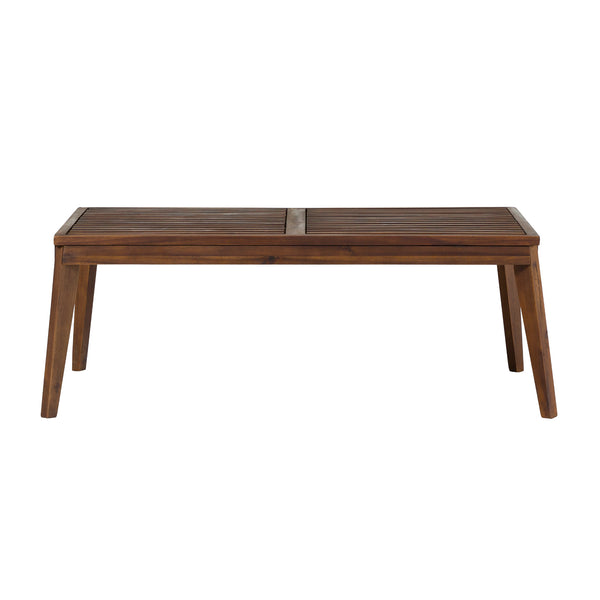 Walker Edison Zander Modern/Contemporary Modern Outdoor Zander Coffee Table ZAN8LDB