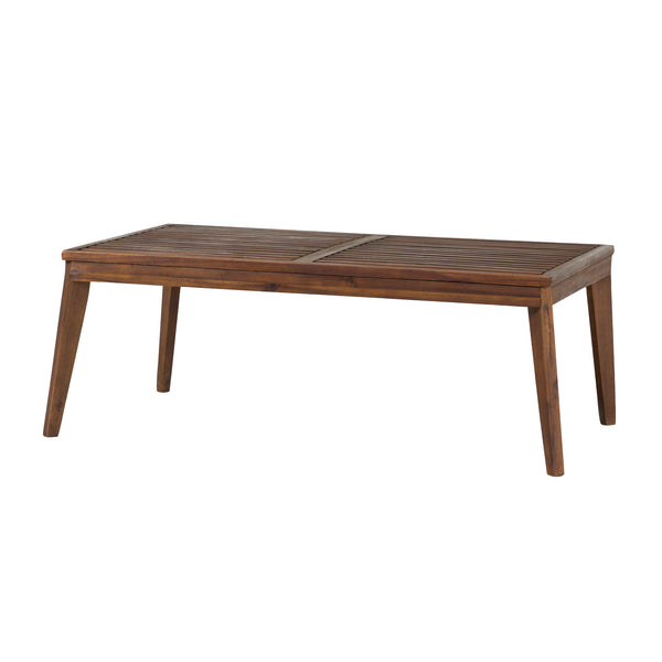 Walker Edison Zander Modern/Contemporary Modern Outdoor Zander Coffee Table ZAN8LDB