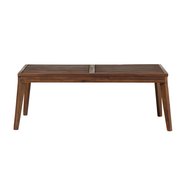Walker Edison Zander Modern/Contemporary Modern Outdoor Zander Coffee Table ZAN8LDB