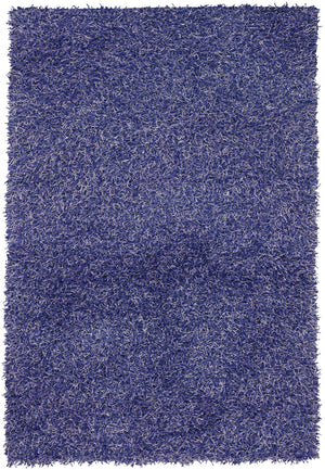 Chandra Rugs Zara 100% Polyester Hand-Woven Contemporary Rug Purple/Lavendar 9' x 13'