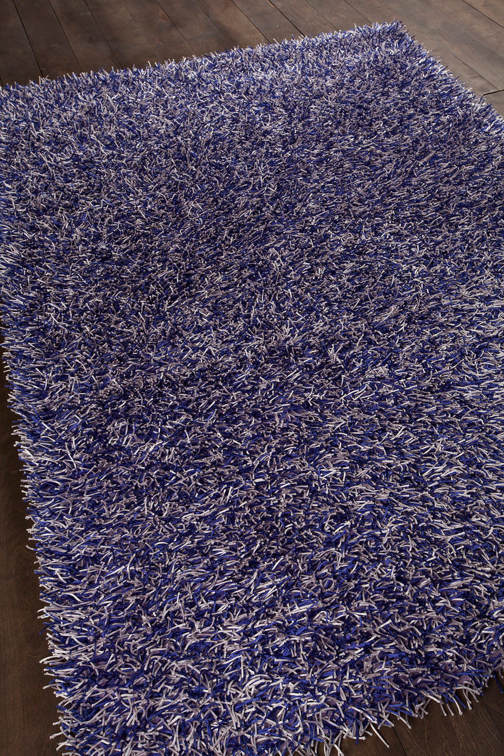 Chandra Rugs Zara 100% Polyester Hand-Woven Contemporary Rug Purple/Lavendar 9' x 13'