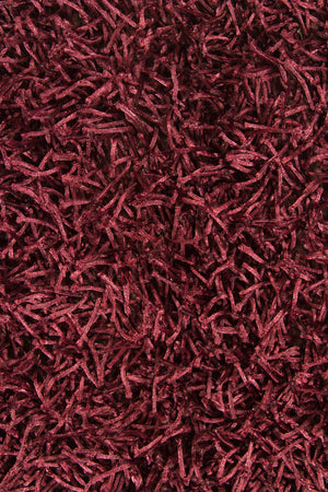 Chandra Rugs Zara 100% Polyester Hand-Woven Contemporary Rug Plum 9' x 13'