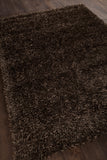 Chandra Rugs Zara 100% Polyester Hand-Woven Contemporary Rug Grey 9' x 13'
