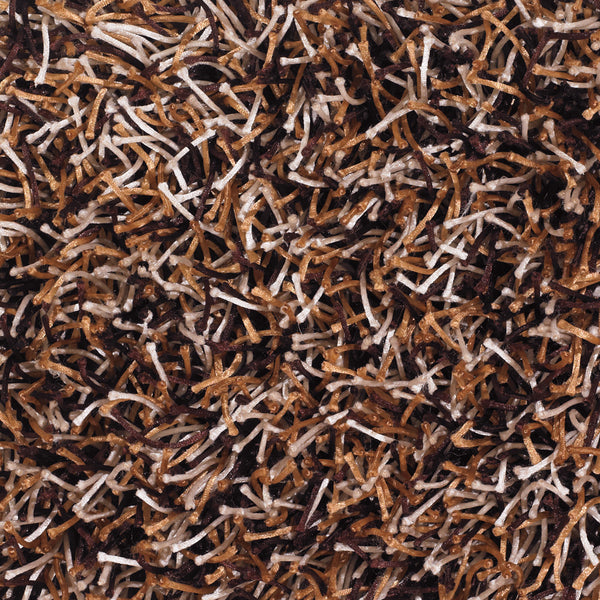 Chandra Rugs Zara 100% Polyester Hand-Woven Contemporary Rug Brown/Plum/Ivory 9' x 13'