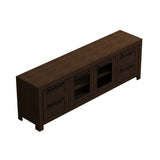 Legends Furniture Traditional TV Stand for TV's up to 90 Inches, Fully Assembled ZARC-1784