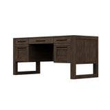 Legends Furniture Modern Traditional Executive Desk with File Cabinet Drawers ZARC-6002