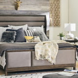 Legends Furniture King Sleigh Upholstered Bed ZARC-7100KG-ZARC-7003-ZARC-7004-ZARC-7005