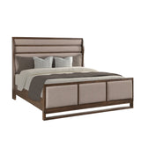Queen Sleigh Upholstered Bed