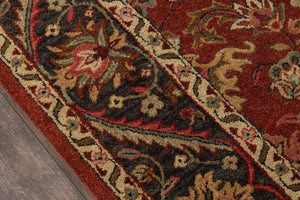 Momeni Zarin ZR-06 Hand Tufted Traditional Oriental Indoor Area Rug Pomegranate 9'6" x 13'6" ZARINZR-06POM96D6
