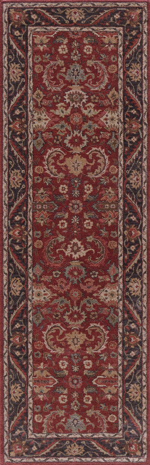 Momeni Zarin ZR-06 Hand Tufted Traditional Oriental Indoor Area Rug Pomegranate 9'6" x 13'6" ZARINZR-06POM96D6