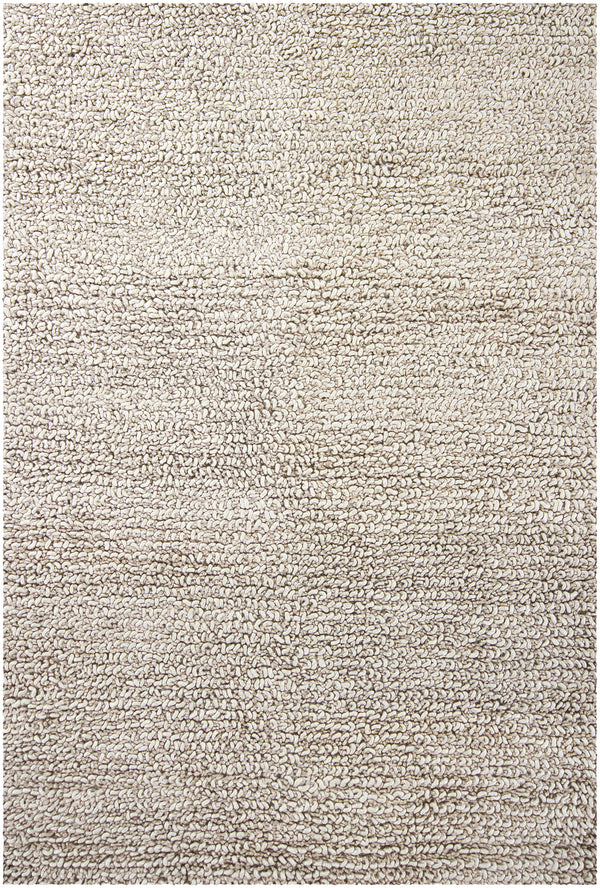 Chandra Rugs Zeal 65% Wool + 35% Viscose Hand-Woven Contemporary Shag Rug Grey 9' x 13'