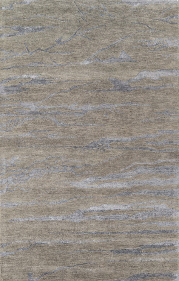 Momeni Zen ZEN-2 Hand Tufted Contemporary Abstract Indoor Area Rug Grey 8' x 11' ZEN00ZEN-2GRY80B0