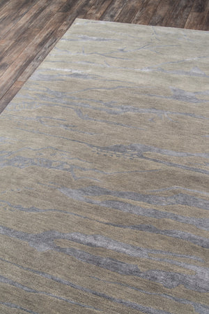 Momeni Zen ZEN-2 Hand Tufted Contemporary Abstract Indoor Area Rug Grey 8' x 11' ZEN00ZEN-2GRY80B0