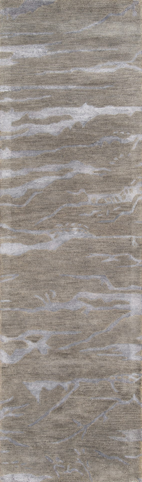 Momeni Zen ZEN-2 Hand Tufted Contemporary Abstract Indoor Area Rug Grey 8' x 11' ZEN00ZEN-2GRY80B0