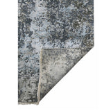 AMER Rugs Zenith ZEN-1 Hand-Knotted Abstract Modern & Contemporary Area Rug Gray/Blue 10' x 14'