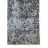 AMER Rugs Zenith ZEN-1 Hand-Knotted Abstract Modern & Contemporary Area Rug Gray/Blue 10' x 14'