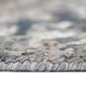 AMER Rugs Zenith ZEN-1 Hand-Knotted Abstract Modern & Contemporary Area Rug Gray/Blue 10' x 14'