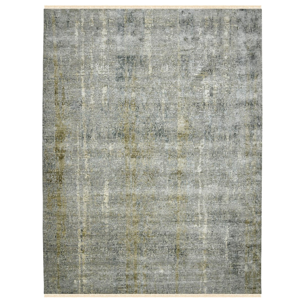 AMER Rugs Zenith ZEN-2 Hand-Knotted Abstract Modern & Contemporary Area Rug Tan 10' x 14'