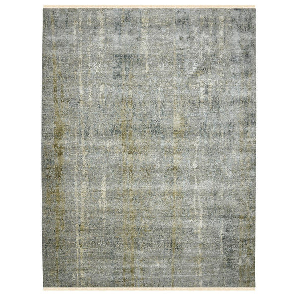 AMER Rugs Zenith ZEN-2 Hand-Knotted Abstract Modern & Contemporary Area Rug Tan 10' x 14'