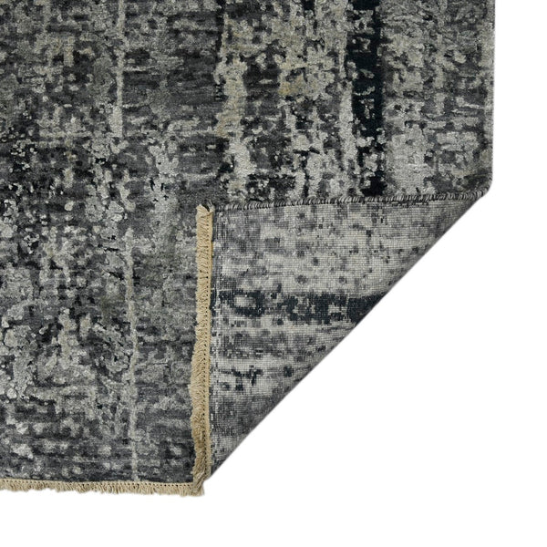 AMER Rugs Zenith ZEN-38 Hand-Knotted Abstract Modern & Contemporary Area Rug Charcoal 10' x 14'
