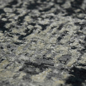 AMER Rugs Zenith ZEN-38 Hand-Knotted Abstract Modern & Contemporary Area Rug Charcoal 10' x 14'