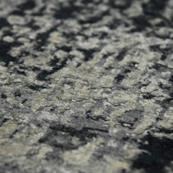 AMER Rugs Zenith ZEN-38 Hand-Knotted Abstract Modern & Contemporary Area Rug Charcoal 10' x 14'