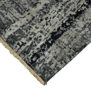 AMER Rugs Zenith ZEN-38 Hand-Knotted Abstract Modern & Contemporary Area Rug Charcoal 10' x 14'